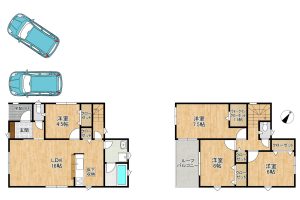 枚方市 出口　第13 　 1号棟　新築 戸建