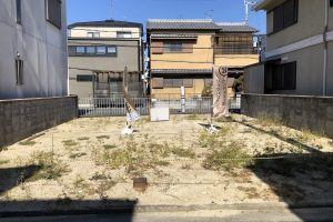 交野市 私部 ４丁目　建築条件付 土地